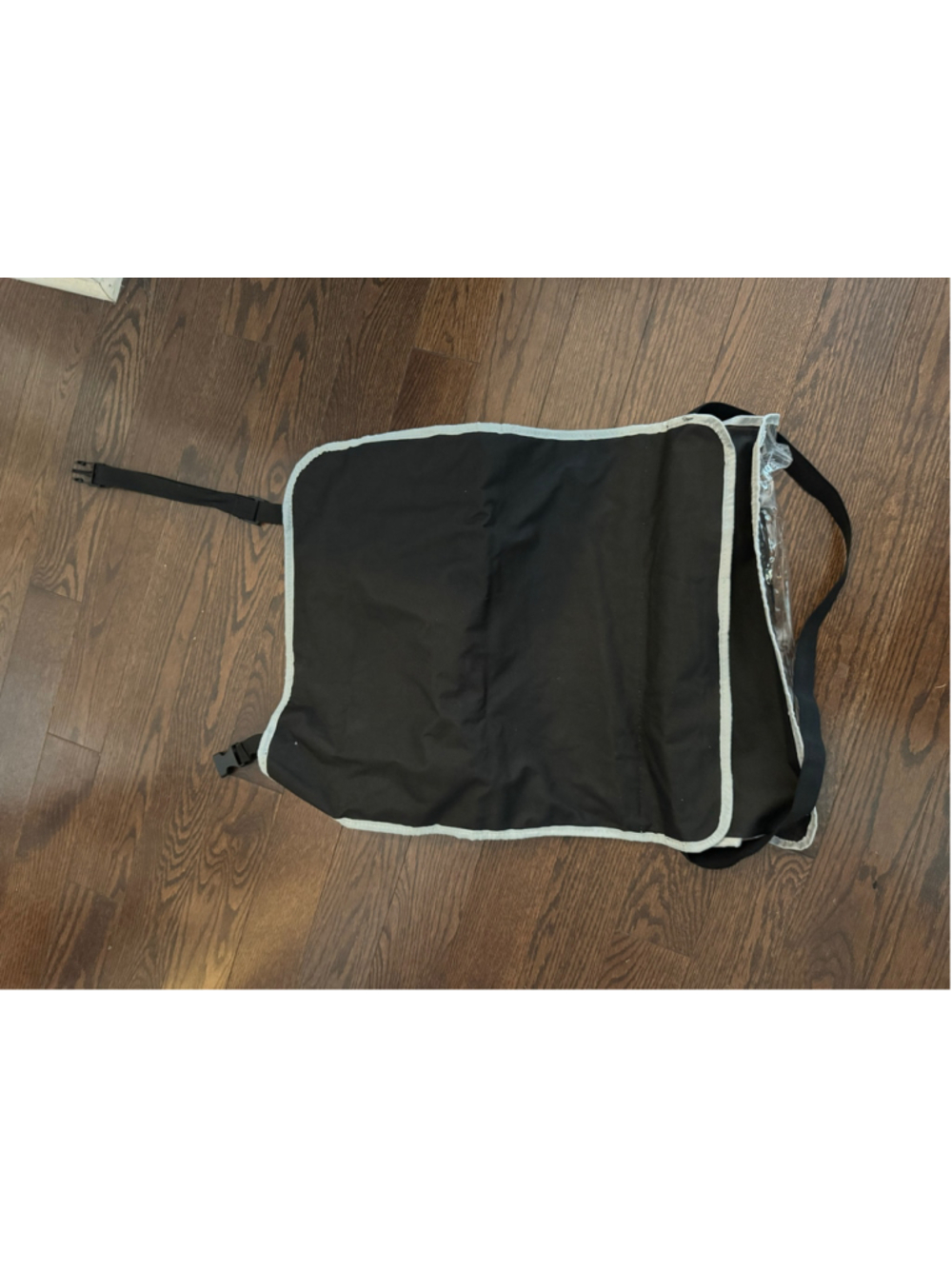 J is for Jeep Back Seat Car Organizer Travel Storage Caddy Black Gray Baby Kids - Picture 4 of 5